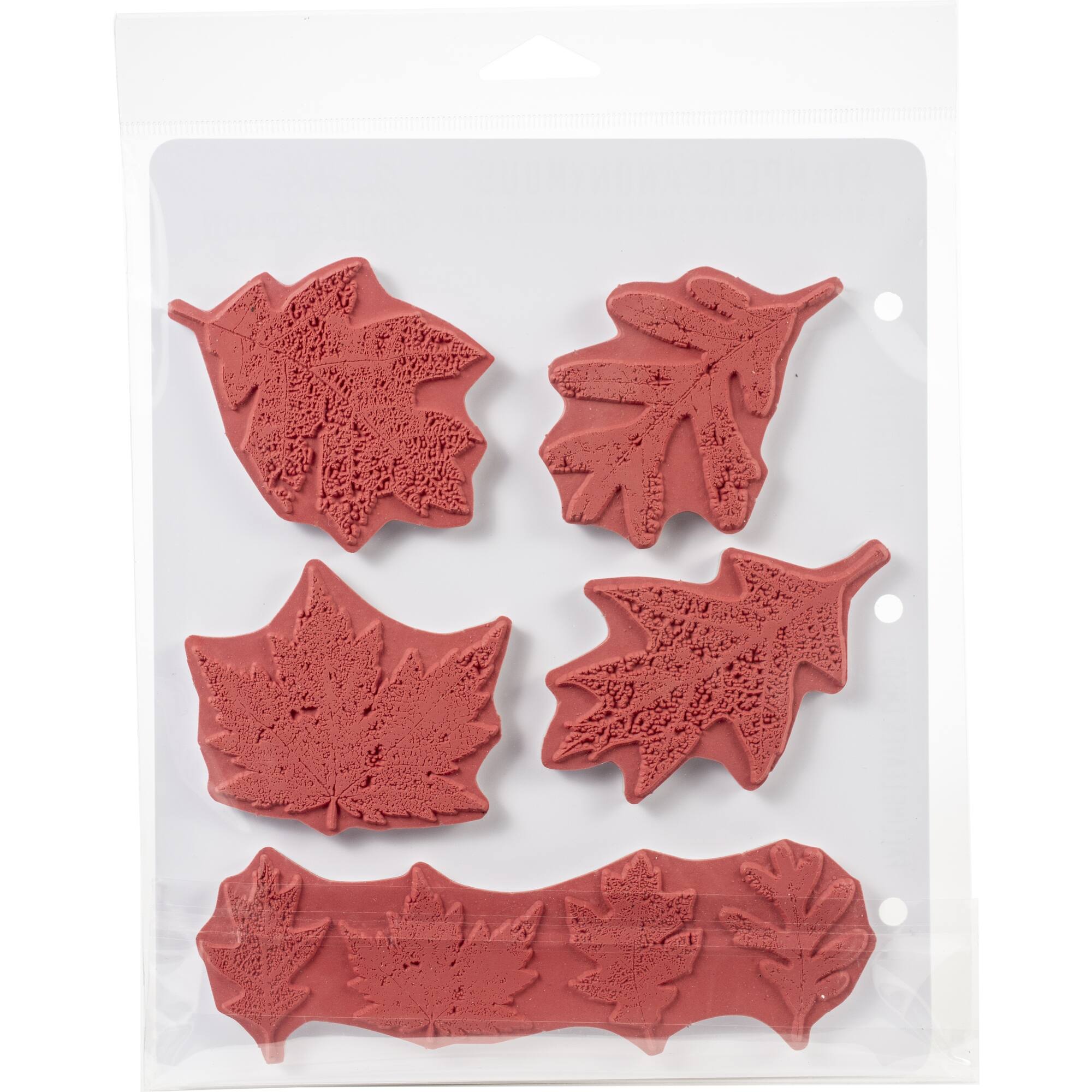 Stampers Anonymous Tim Holtz® Falling Leaves Cling Stamps